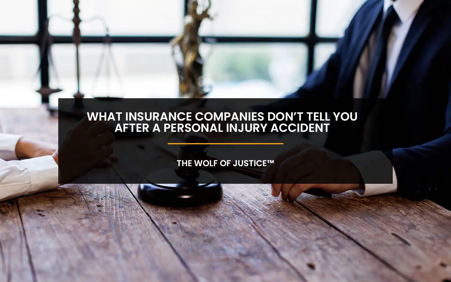 What Insurance Companies Don’t Tell You After a Personal Injury Accident