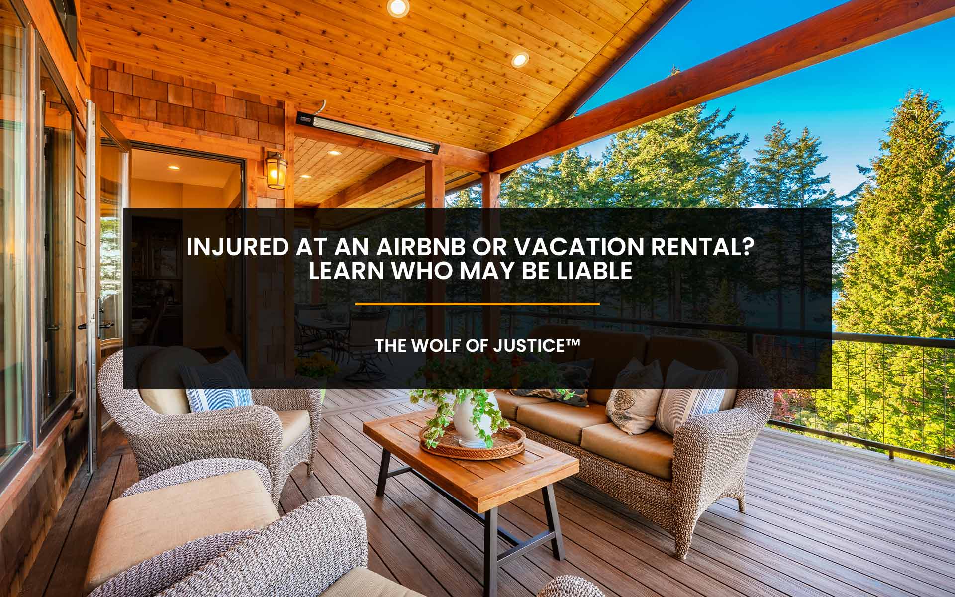 Injured at an Airbnb or Vacation Rental? Learn Who May Be Liable